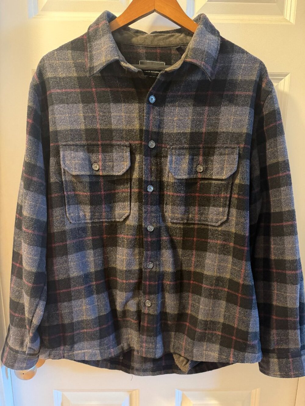 plaid flannel shirt jacket